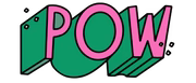 Pow wordmark