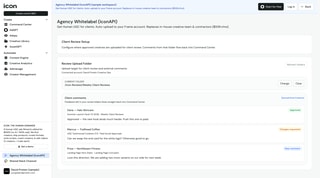 Agency Whitelabel (IconAPI) product screenshot