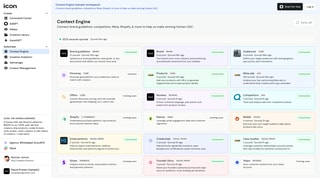 Context Engine product screenshot