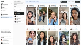 Creator Whitelisting product screenshot