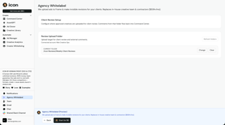Agency Whitelabel (IconAPI) product screenshot