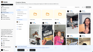 Creative Library product screenshot